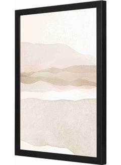 LOWHA Landscape Themed Framed Wall Art Black 33x43x2cm  - Image 1
