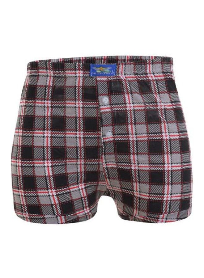 COTTONIL - 6-Piece Cotton Printed Boxer Set Multicolour - Image 1