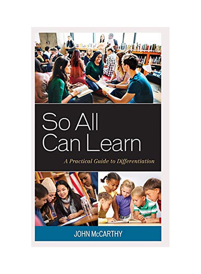 So All Can Learn: A Practical Guide to Differentiation hardcover english - 2017 