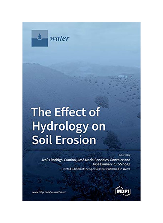 The Effect Of Hydrology On Soil Erosion hardcover english - 2020 