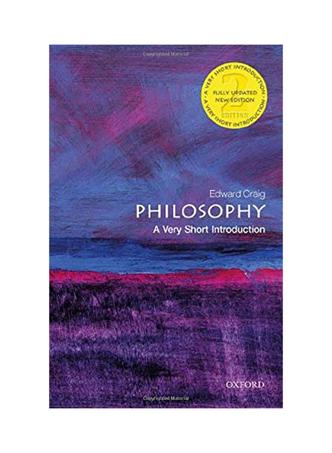 Philosophy: A Very Short Introduction paperback english - 2020 