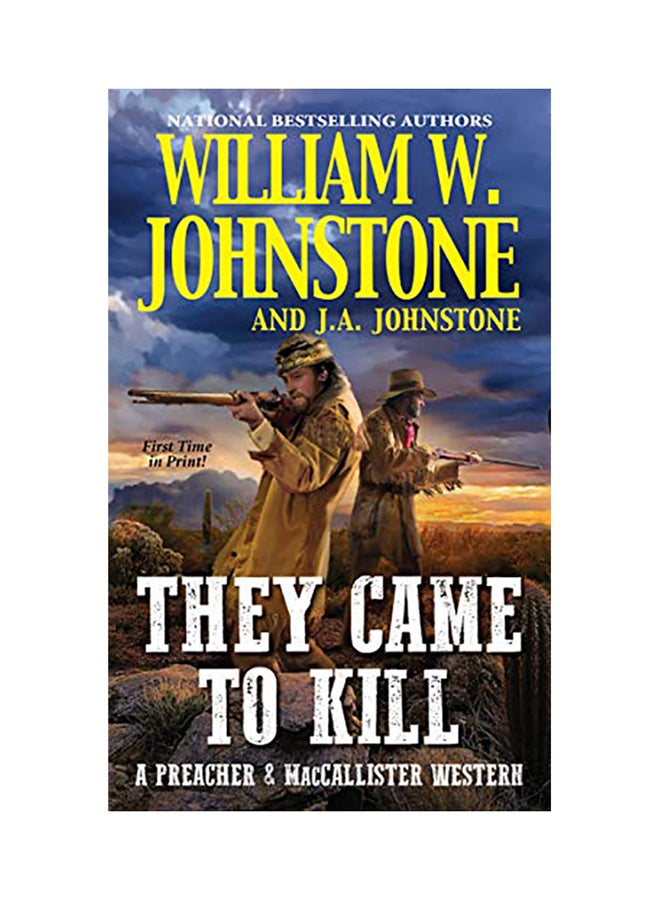 They Came to Kill paperback english - 2020 
