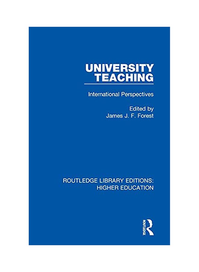 University Teaching: International Perspectives paperback english - 2020 