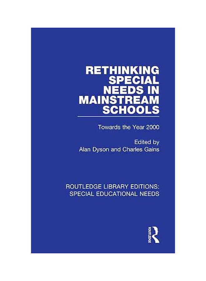 Rethinking Special Needs In Mainstream Schools paperback english 
