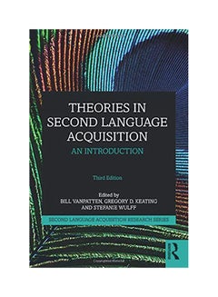 Theories In Second Language Acquisition Paperback English by Bill VanPatten 