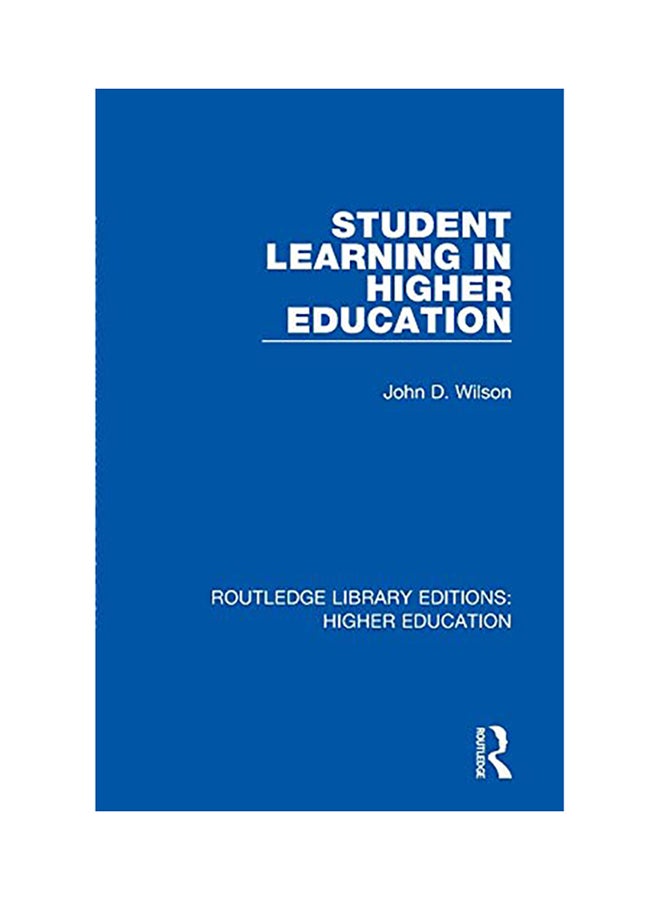 Student Learning In Higher Education paperback english 