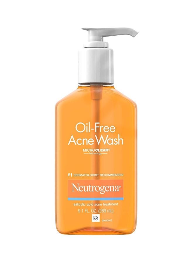 نيوتروجينا غسول منظف للوجه خالي من الزيوت للقضاء على حب الشباب 9.1fluid_ounce  - Image 1
