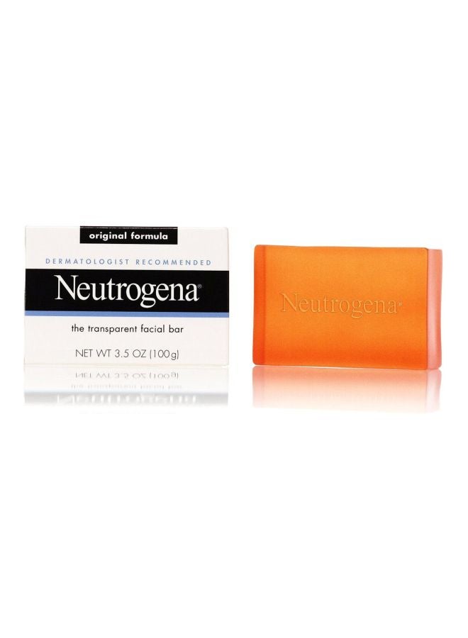 Neutrogena Original Formula Face Cleansing Bar Orange 100grams  - Image 2