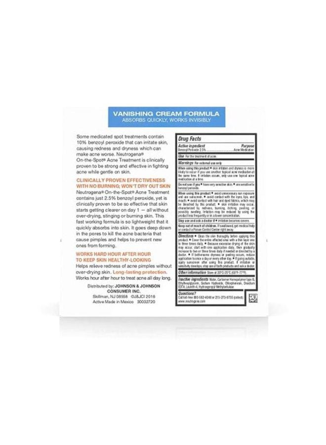 Neutrogena On-The-Spot Acne Treatment 0.75 ozounce - Image 3