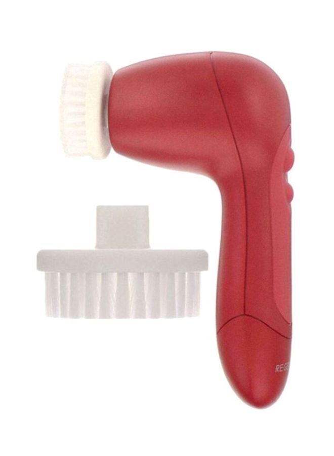 Olay Regenerist Advanced Facial Cleansing Brush With Heads Red/Beige/White - Image 1