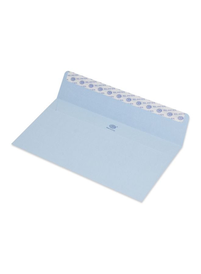 إف اي أس  مجموعة مغلفات من الورق المضلّع من 50 قطعة أزرق - Image 2