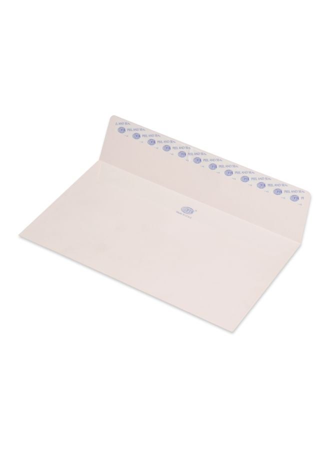 إف اي أس  مجموعة مغلفات من الورق المضلّع من 50 قطعة وردي - Image 2