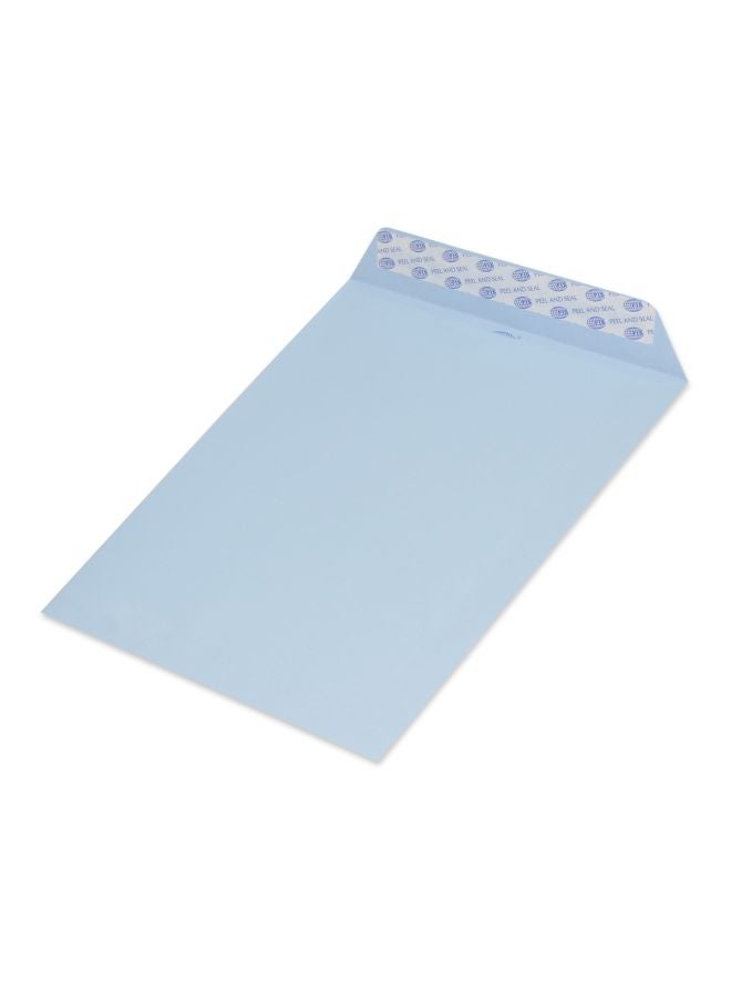 إف اي أس  مجموعة مغلفات من الورق المضلّع من 50 قطعة أزرق - Image 2