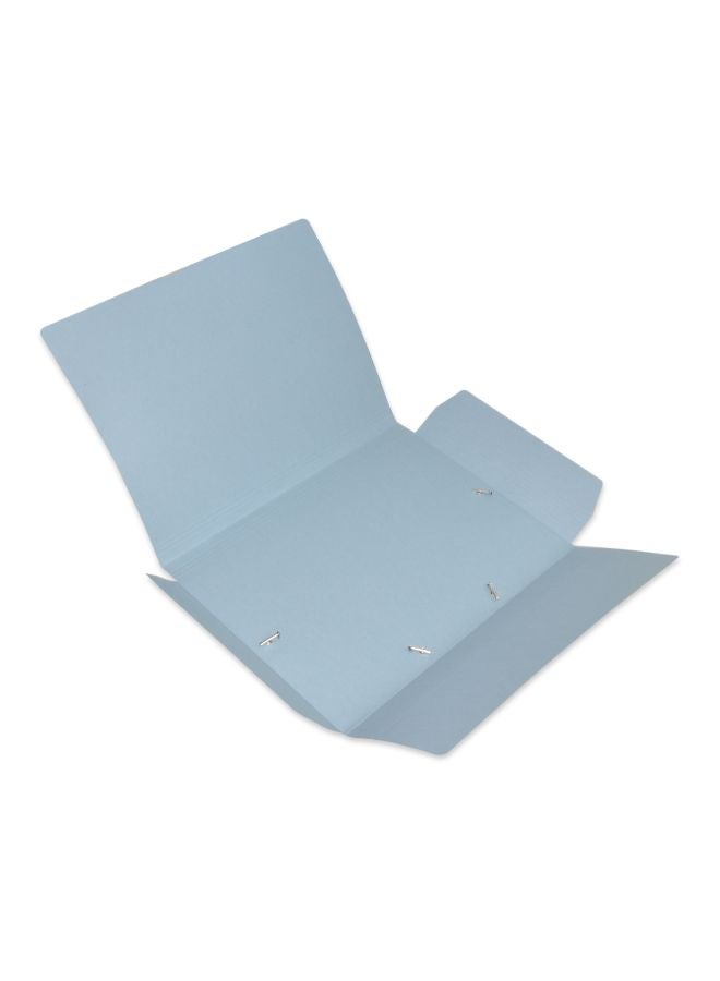 إف اي أس  مجلد بأربع طيات مع أشرطة مطاطية، من 40 قطعة أسود/أزرق - Image 2