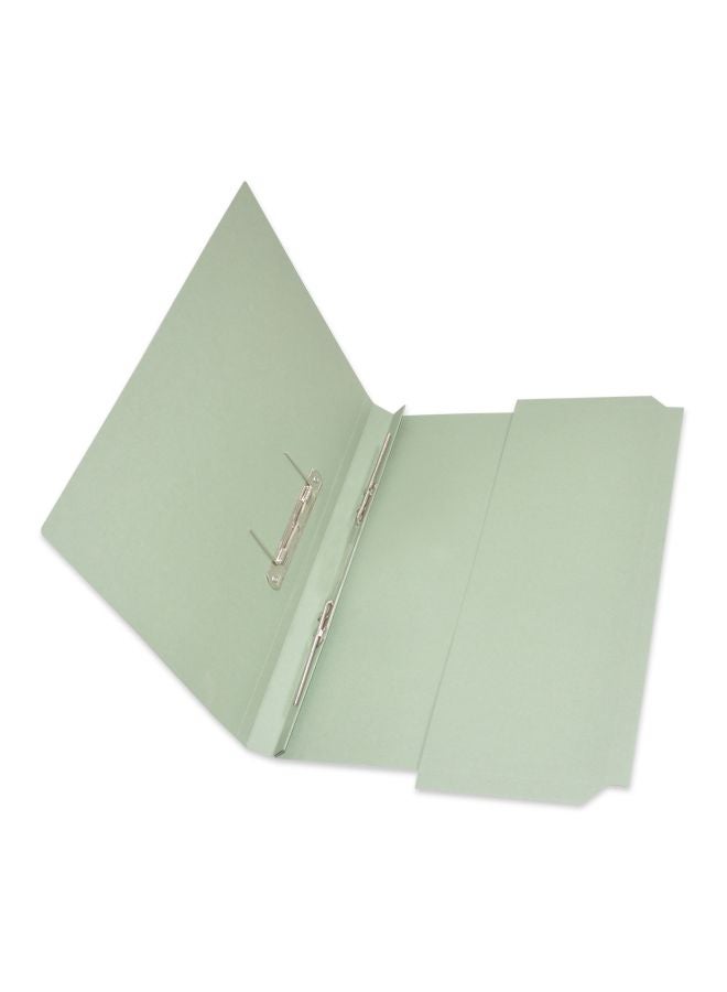 إف اي أس  مجلد بأربع طيات مع أشرطة مطاطية، من 40 قطعة أخضر/أسود - Image 3