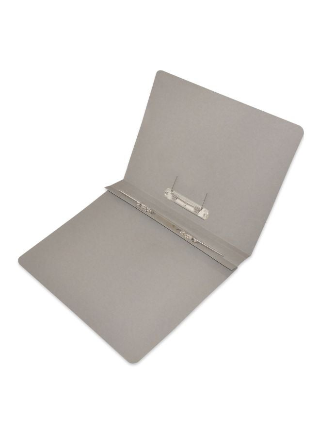 إف اي أس  طقم مجلدات لنقل الأوراق مزودة بمشبك مكون من 50 قطعة رمادي/أسود - Image 2