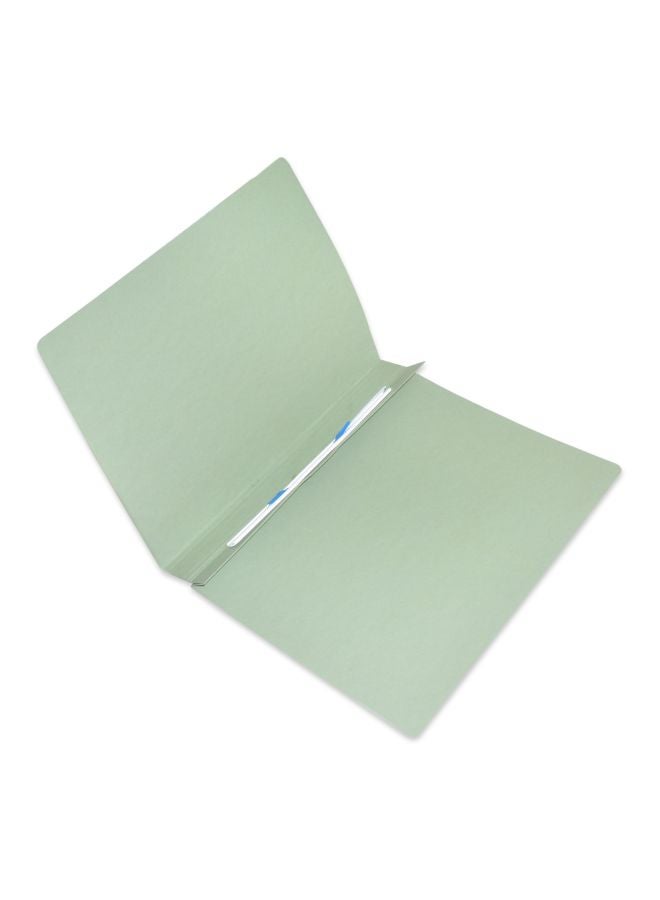 FIS 50-Piece Flat File With Plastic Fastener Set Green/White/Blue - Image 2