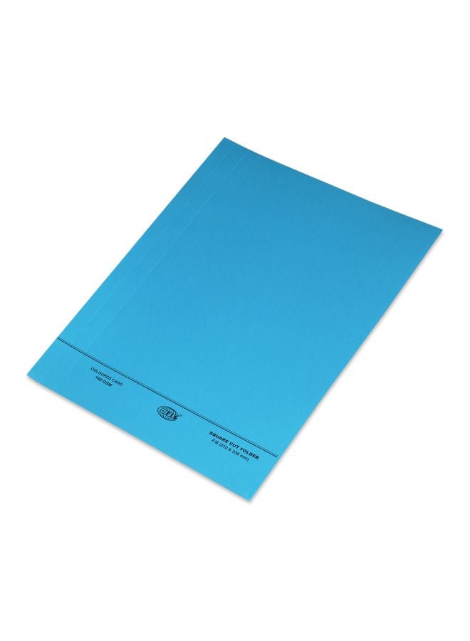 إف اي أس  طقم مجلدات مربعة الشكل مكون من 50 قطعة أزرق - Image 3