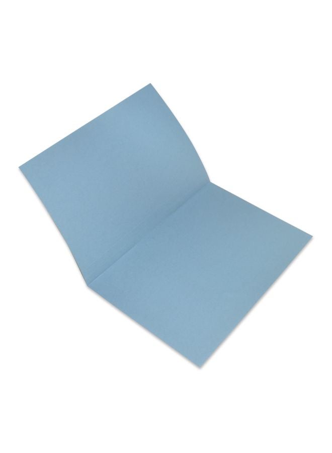 FIS 100-Piece Square Cut File Folder Set Blue - Image 2