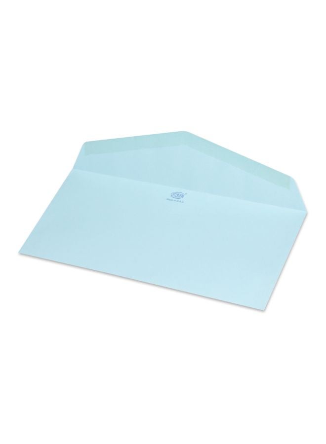 FIS 50-Piece Pastel-Coloured Envelope Set Pastel Blue - Image 2