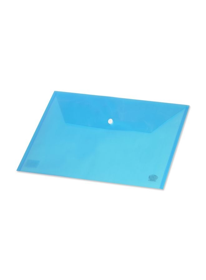 إف اي أس  حافظة شفافة، 12 قطعة أزرق - Image 2