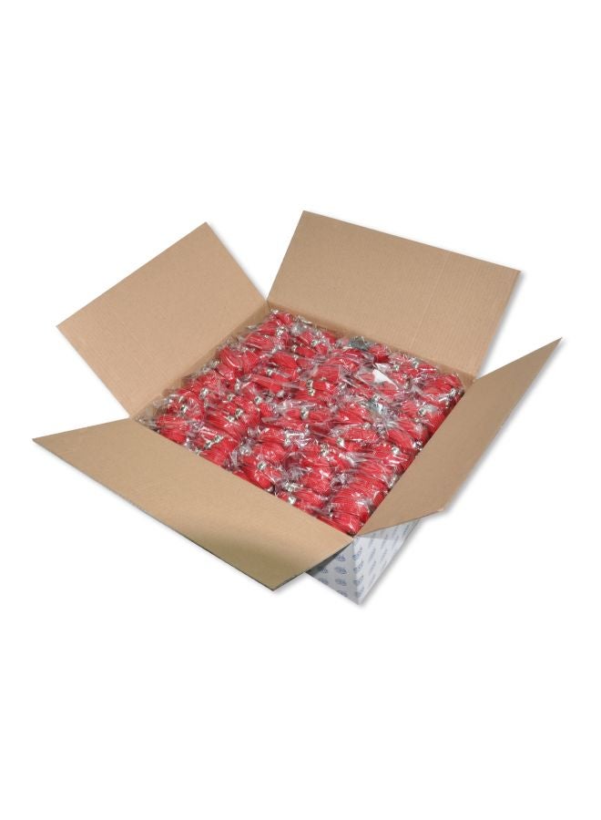 FIS 100-Piece Badge Holding Lanyard With Metal Hook Set Red - Image 2