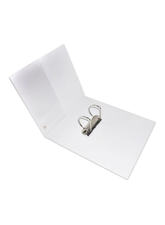 FIS Heavy Duty A4 Ring Binder White  - Image 2