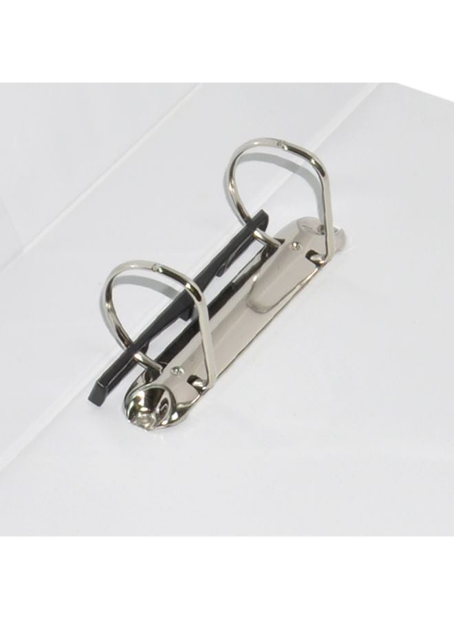 FIS Heavy Duty A4 Ring Binder White - Image 3