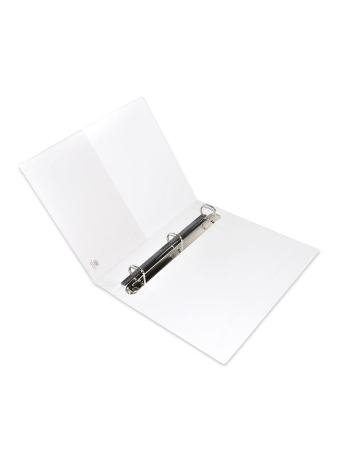 FIS Heavy Duty A4 Ring Binder White  - Image 2