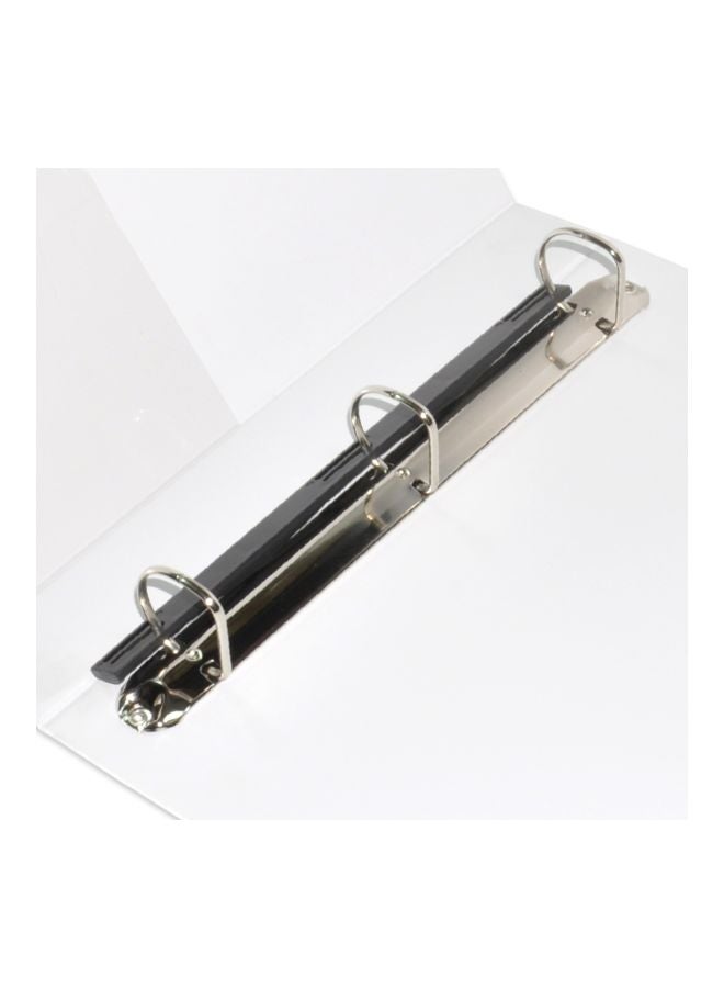 FIS Heavy Duty A4 Ring Binder White  - Image 3
