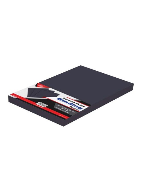 50-Piece A3 Binding Sheet Set Black