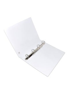 FIS A4 Presentation Ring Binder Brown/White/Grey  - Image 2