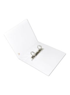 FIS A5 Presentation Ring Binder Brown/White/Black  - Image 2