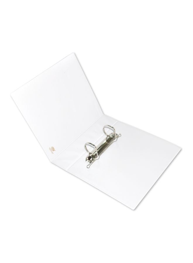 FIS A5 Presentation Ring Binder Brown/White/Black  - Image 2
