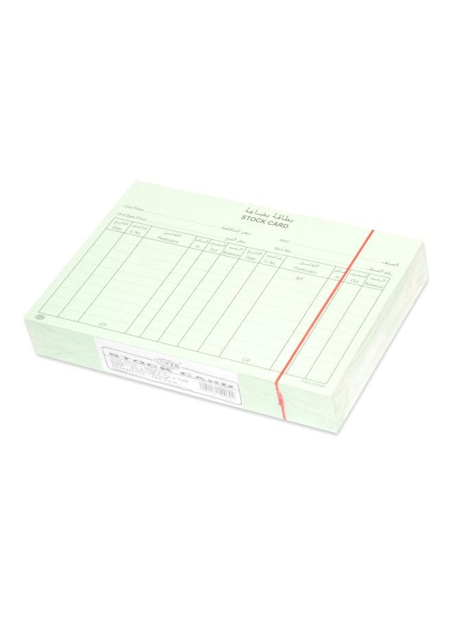 إف اي أس  بطاقة بضاعة عربي - إنجليزي، من 100 قطعة - Image 1