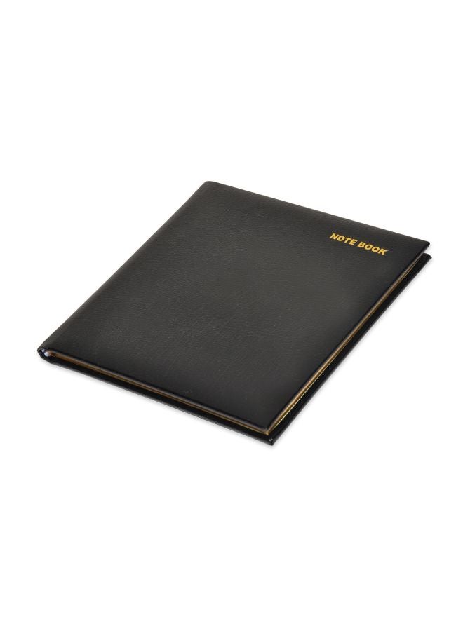 إف اي أس  دفتر ملاحظات من الجلد مكون من 36 صفحة أسود - Image 1