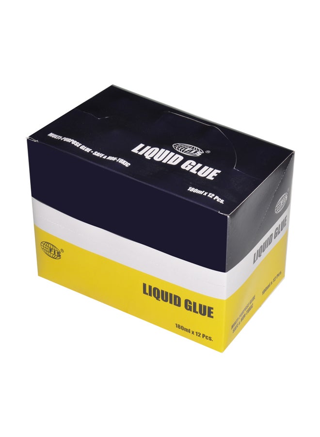 FIS 12-Piece Liquid Glue Clear - Image 3
