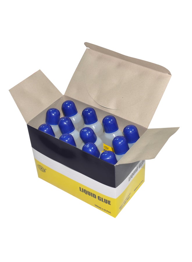 FIS 12-Piece Liquid Glue Clear - Image 2