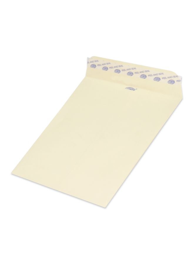 FIS 50-Piece Executive Peel And Seal Envelopes Set Cream - Image 2