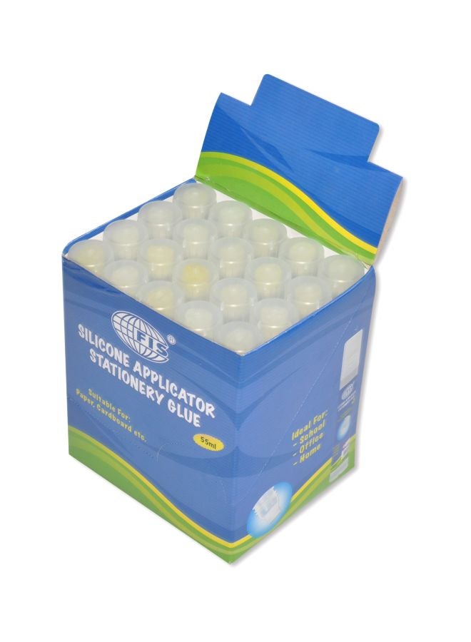 FIS 20-Piece Silicone Applicator Glue Clear - Image 2