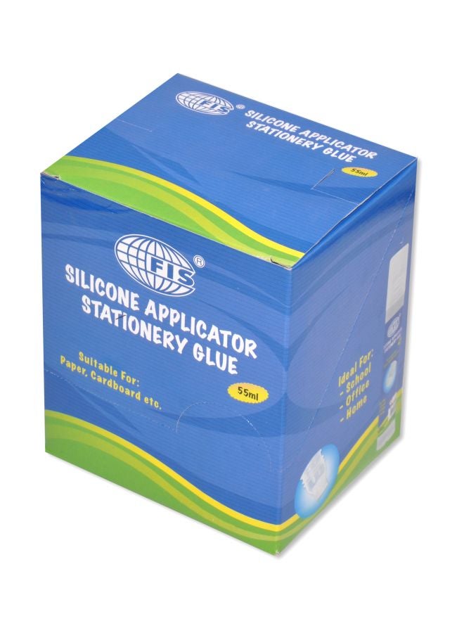 FIS 20-Piece Silicone Applicator Glue Clear - Image 3