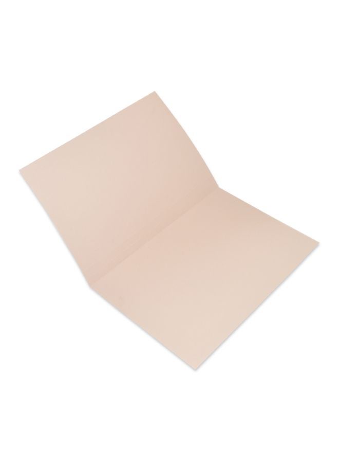 إف اي أس  حافظة ملفات مربعة الشكل من 100 قطعة فاتح - Image 2