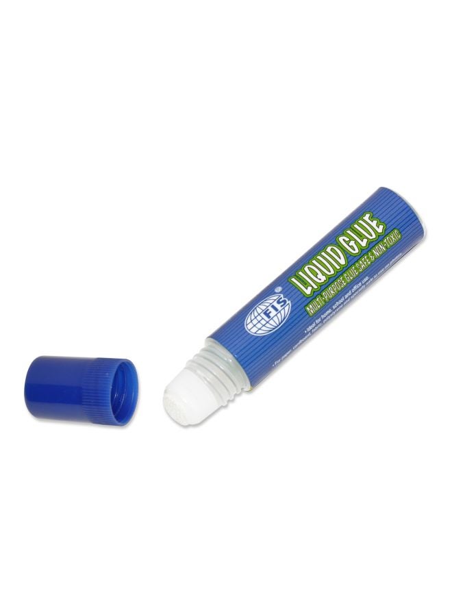 إف اي أس  مجموعة عبوات صمغ سائل من 36 قطعة شفاف - Image 2