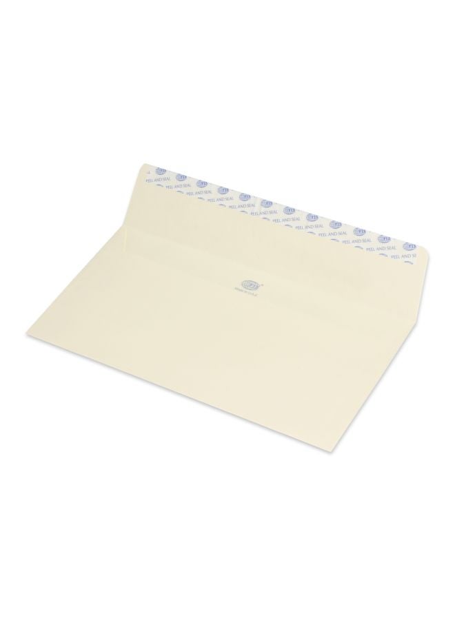 FIS 25-Piece Executive Peel And Seal Envelopes Cream - Image 2