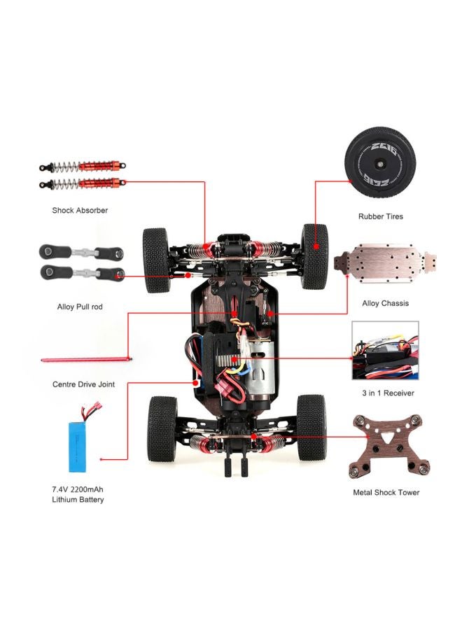 WLtoys RC Off-Road Racing Drift Car 41.5x15x23cm  - Image 5