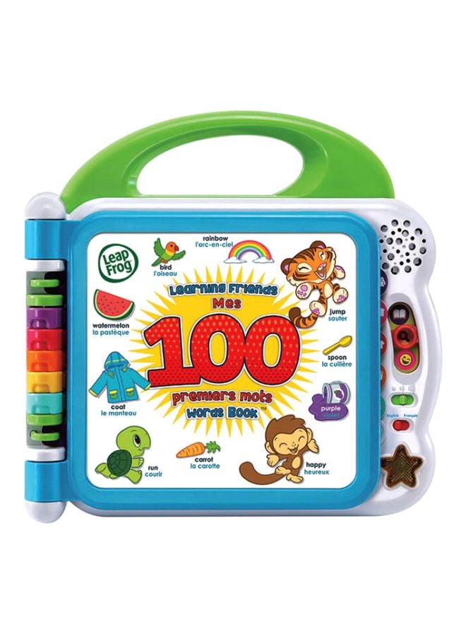 LeapFrog Learning Friends 100 Words Book 9.2cm - Image 1