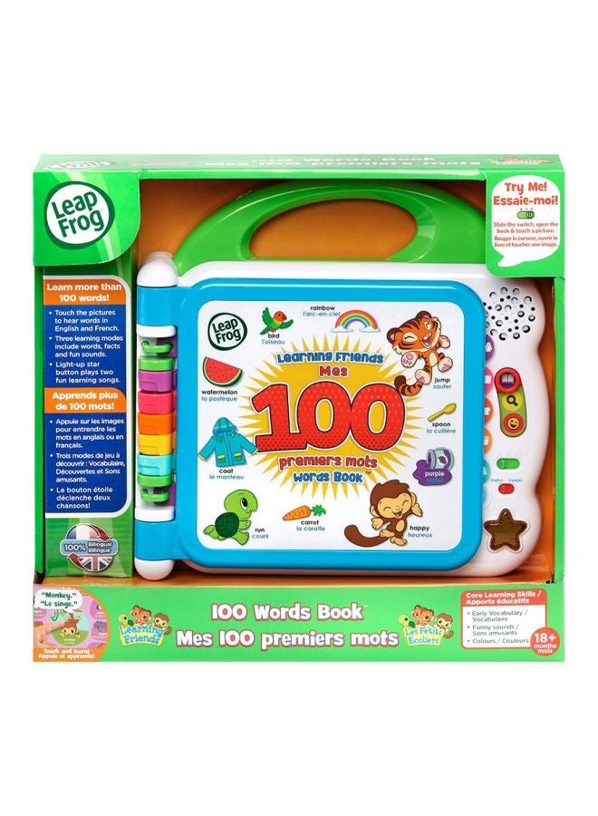 LeapFrog Learning Friends 100 Words Book 9.2cm - Image 2