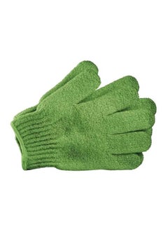 Bath Hand Glove With Loop أخضر 13.2 x 19.6 x 2سنتيمتر