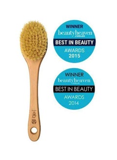 THE BODY SHOP Long Handled Cactus Bath Brush Beige  - Image 3