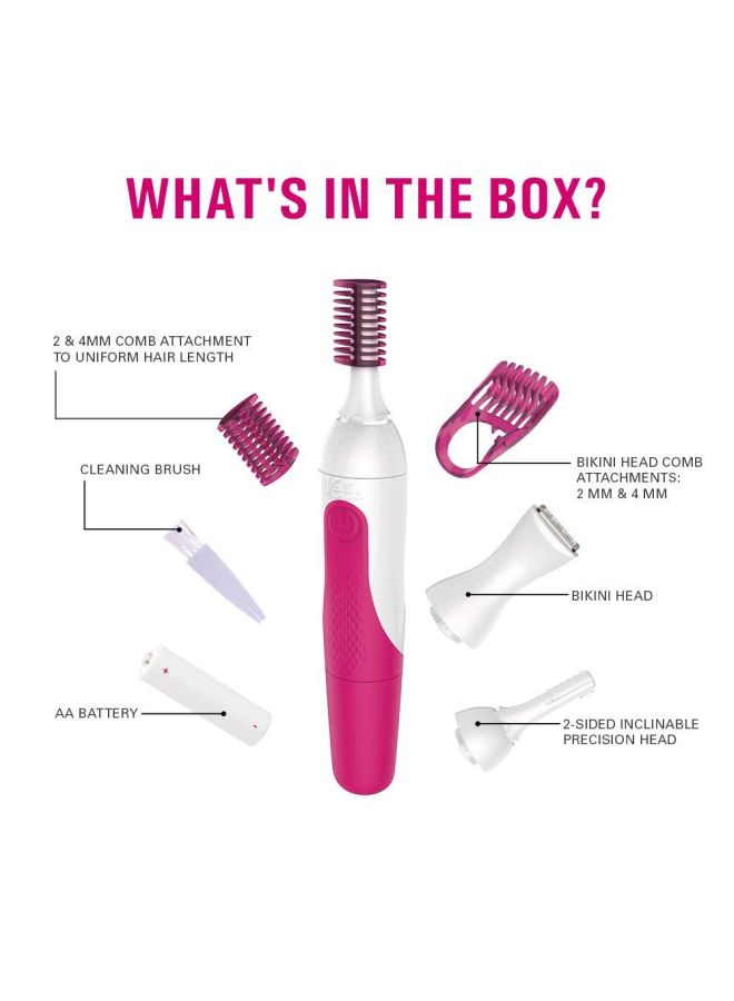 Veet Sensitive Touch Beauty Trimmer White/Pink  - Image 4